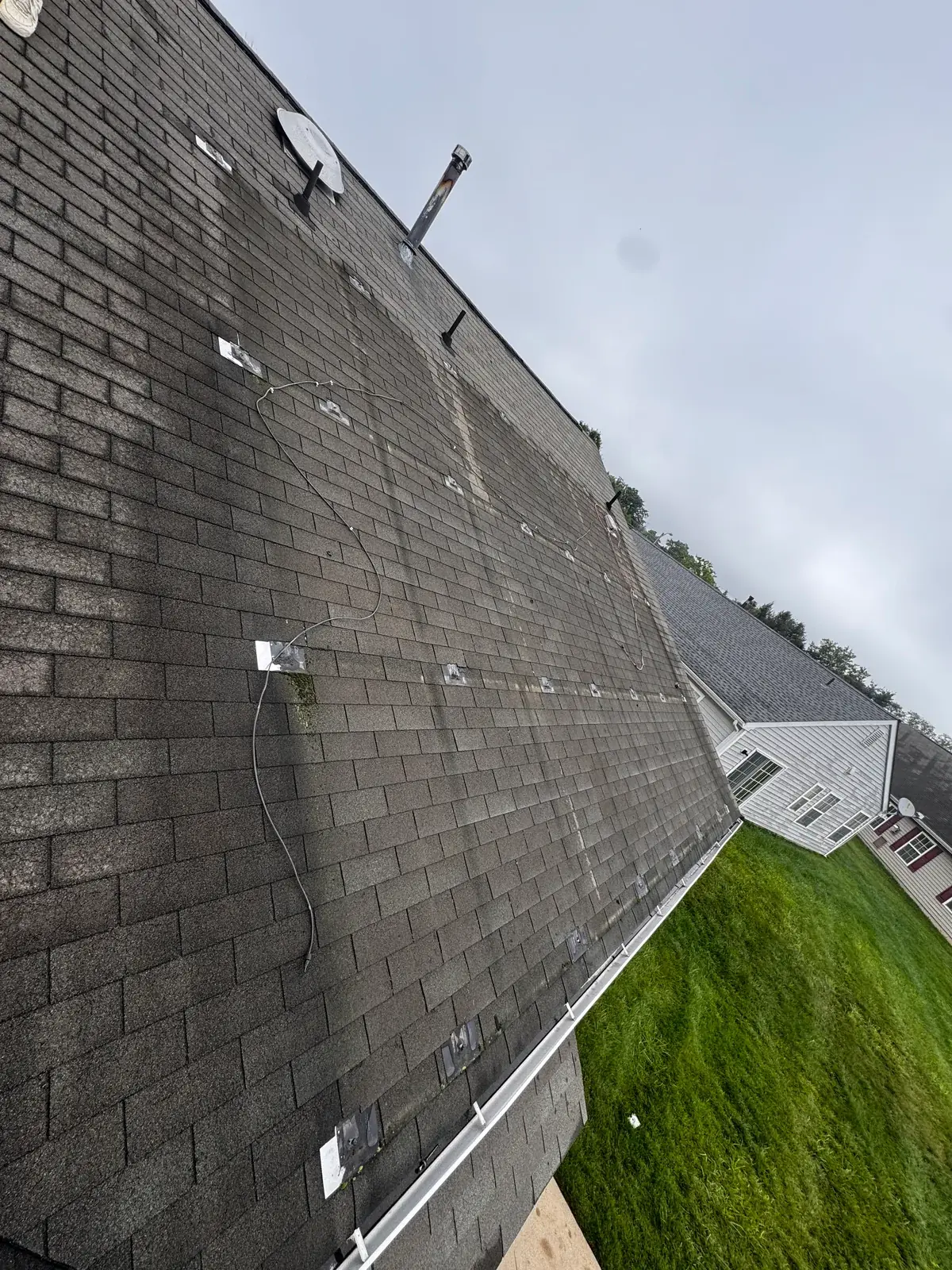 Mounting locations and cables during panel removal