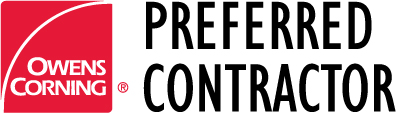 Owens Corning Preferred Contractor badge