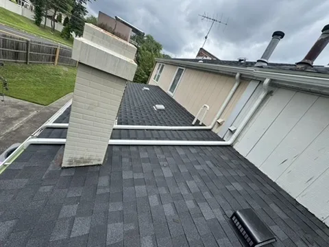 Finished roof planes and flashing details in Clementon, New Jersey