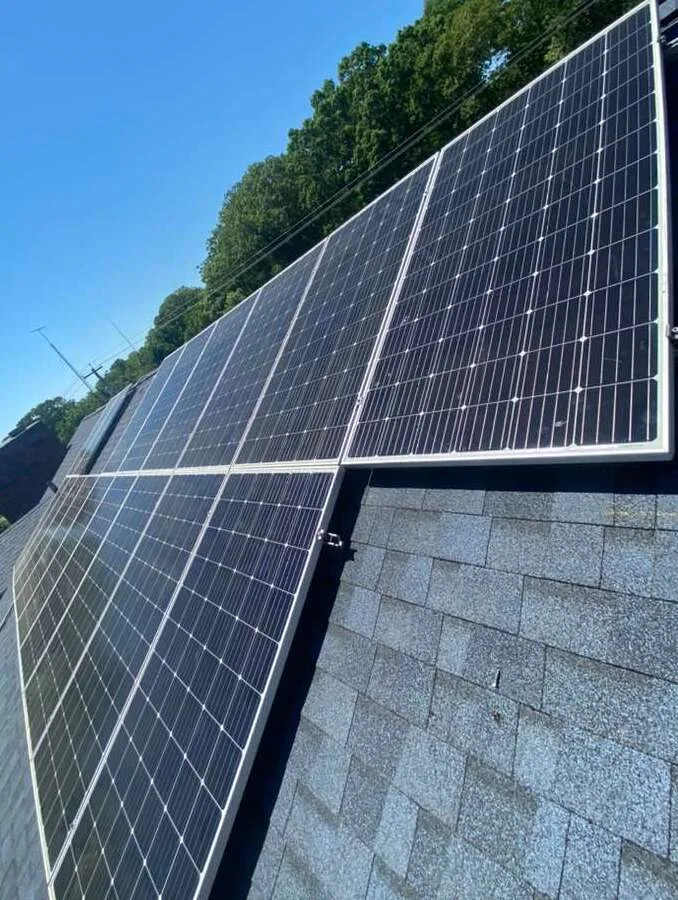Solar panel removal and reinstallation for roof work in Egg Harbor Township, New Jersey