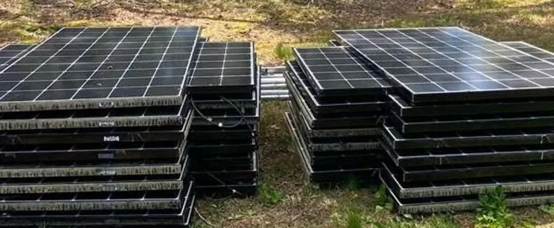 Solar project detail 1 in Egg Harbor Township, New Jersey