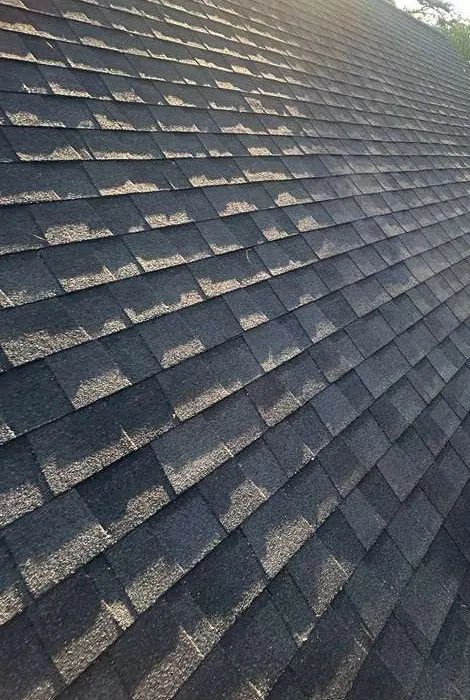 Array area without solar panels during the Egg Harbor Township, New Jersey project