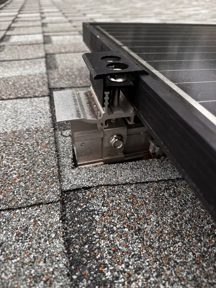 Solar project detail 2 in Hamilton Township, New Jersey